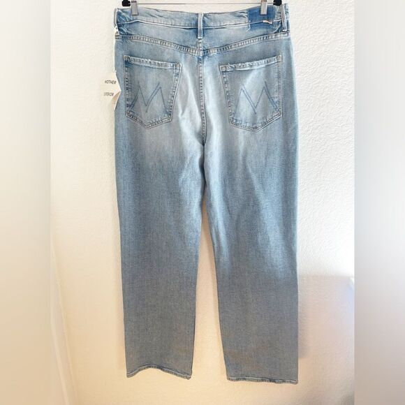 Mother Superior The Spitfire Sneak Wide Leg Baggy Jeans 33 NWT - Picture 14 of 16